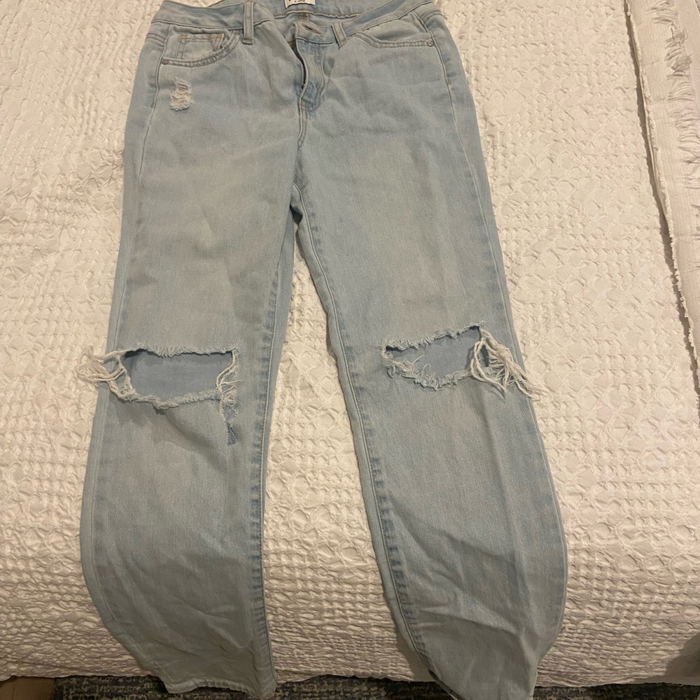 RSQ girlfriend distressed jeans